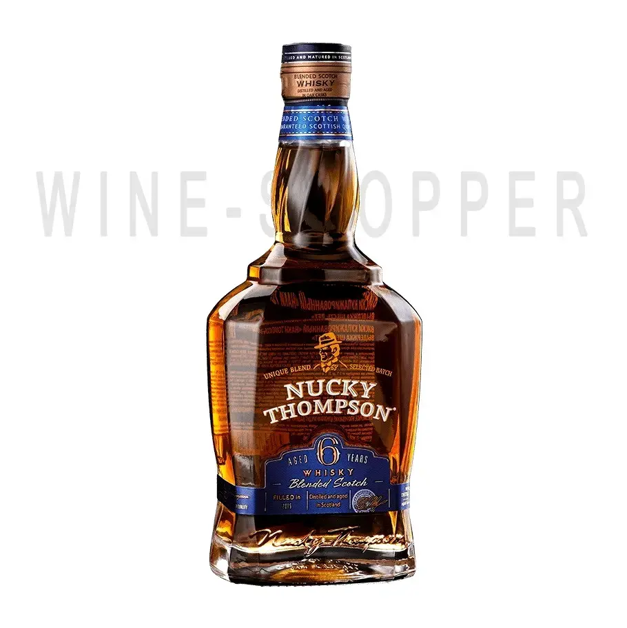 Виски Nucky Thompson 6 Years Old Blended Scotch Whisky 0.5 л