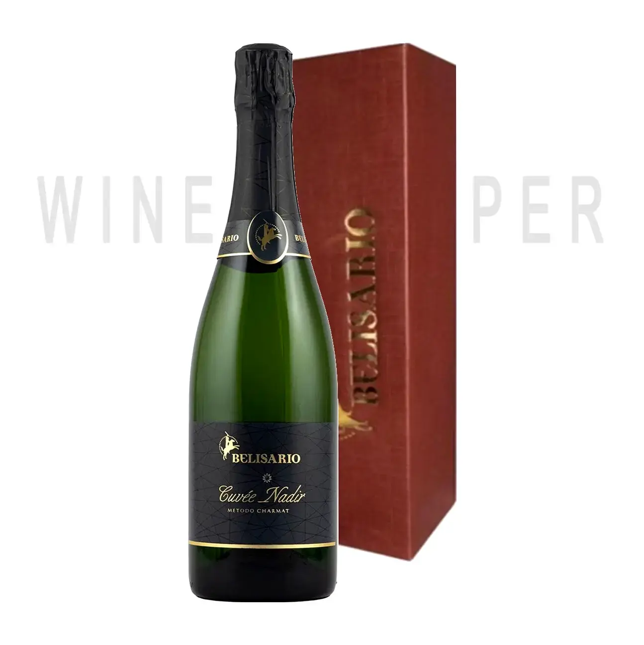 Игристое вино Belisario Cuvee Nadir Verdicchio di Matelica DOC Extra Brut 2020 gift box 1.5 л