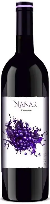 Вино Nanar Blackberry Semi-sweet, 0.75 л