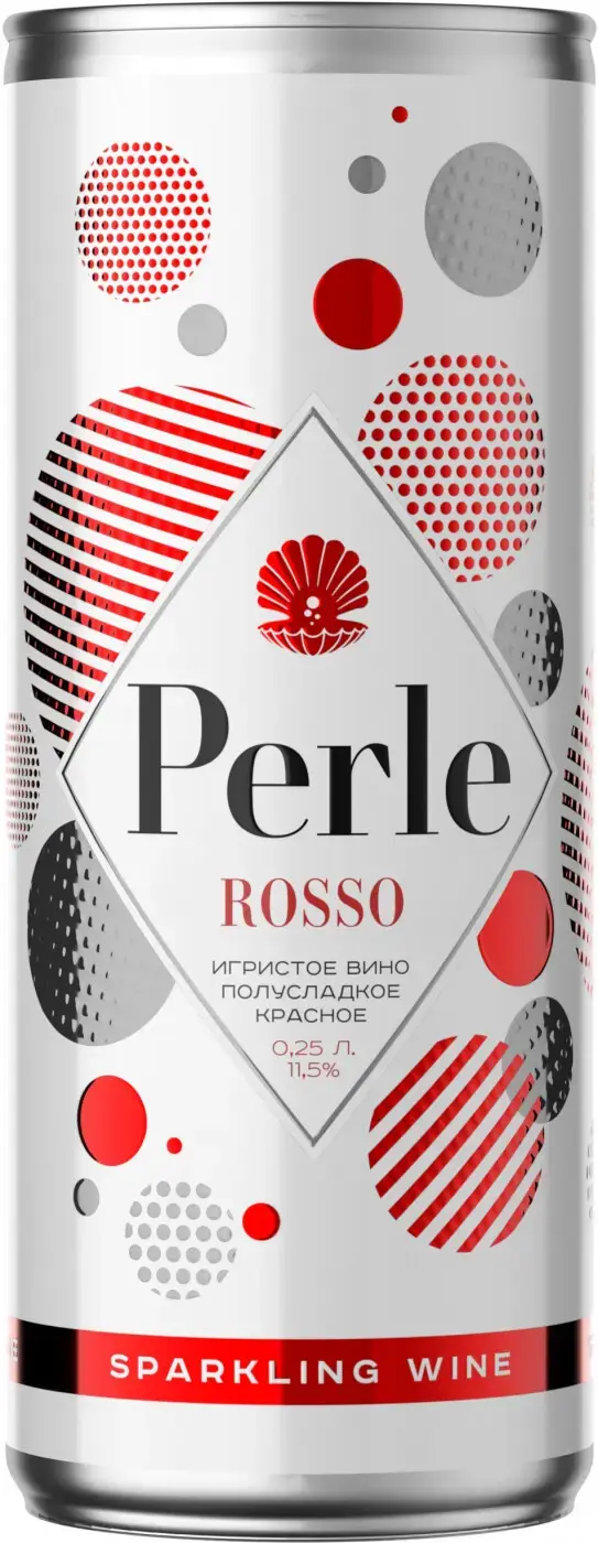 Игристое вино вино La Petite Perle Rosso, 0.25л