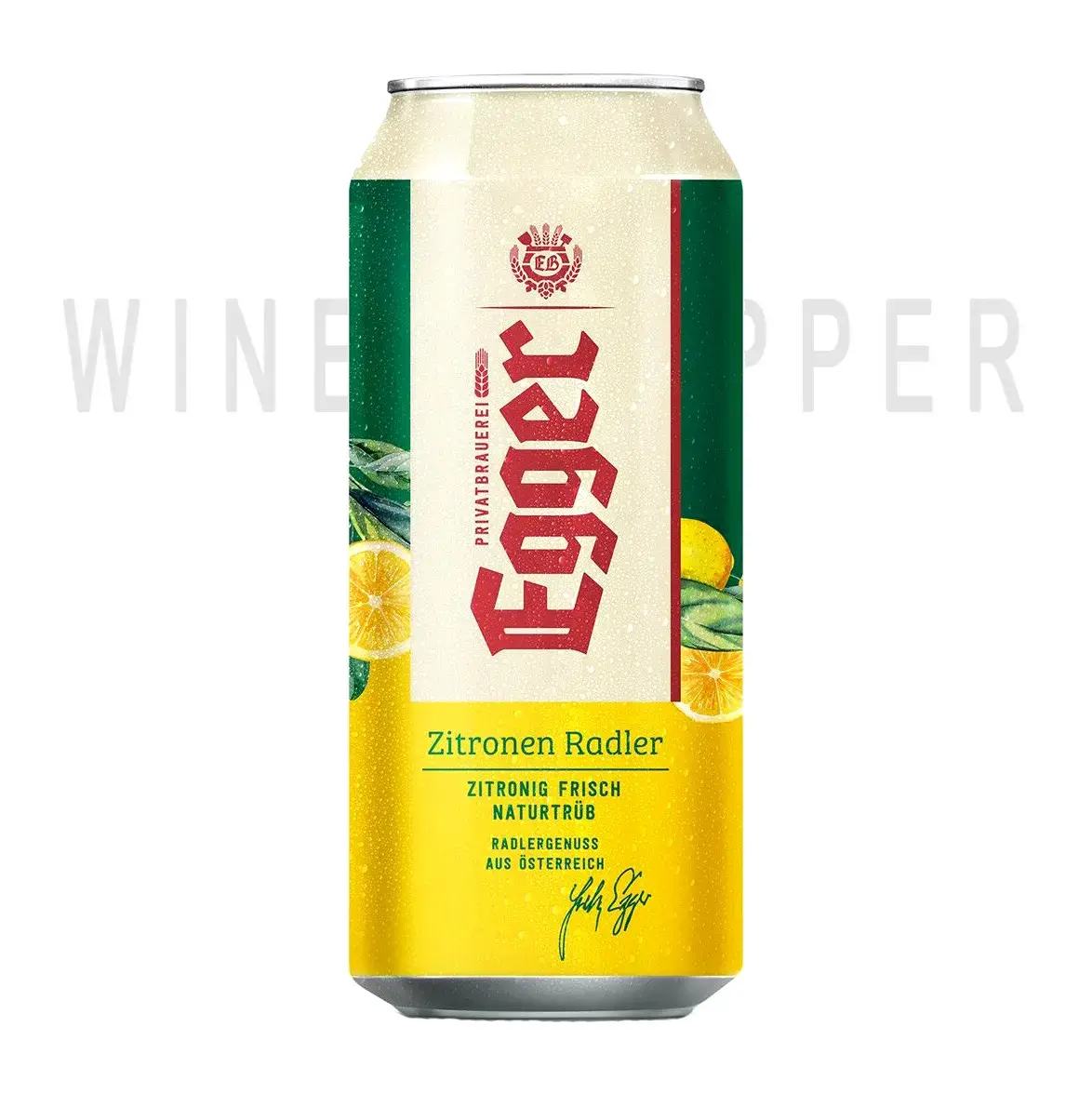 Пиво Egger Zitronen Radler in can 0.5 л
