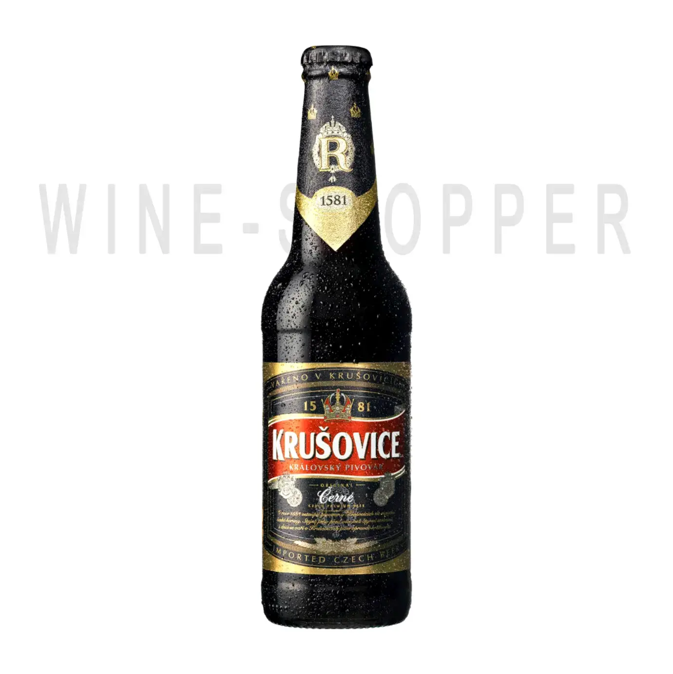 Пиво Krusovice Cerne 0.33 л
