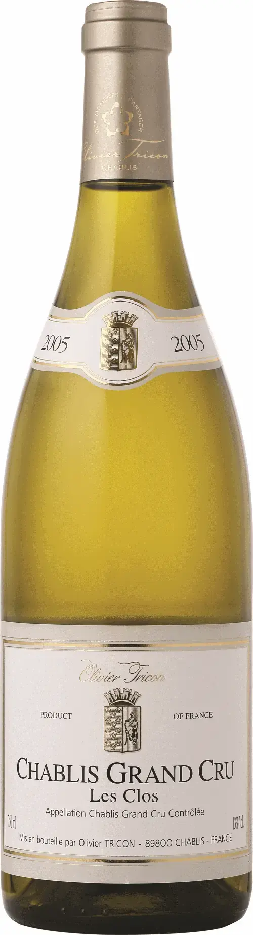 Вино Chablis Grand CruLes Clos 2005 0.75 л