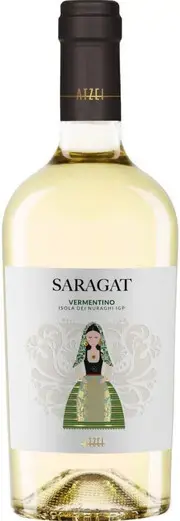 Вино Atzei, Saragat Vermentino, Isola dei Nuraghi IGT, 2020, 0.75 л