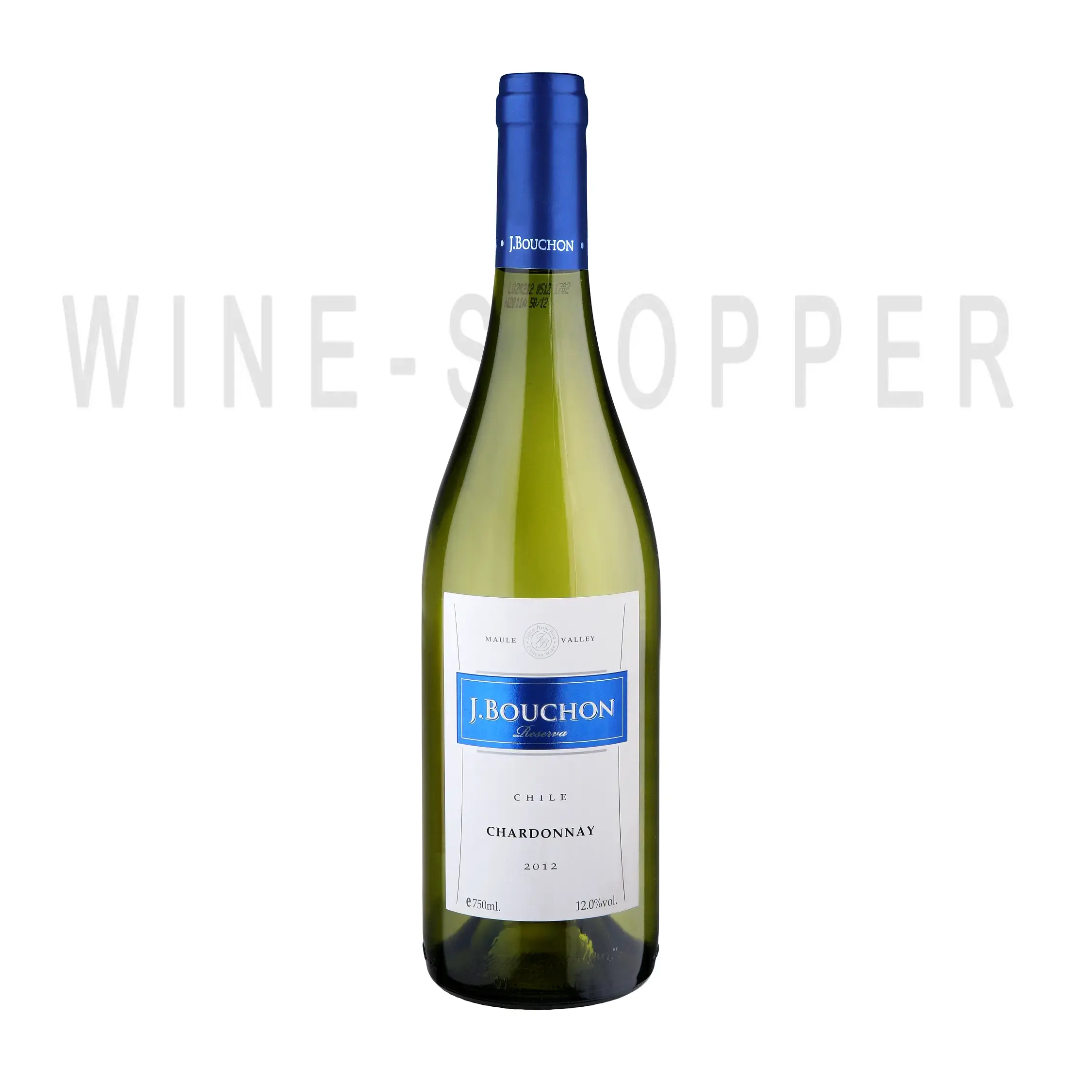 Вино Bouchon Chardonnay Reserva 2014 0.75 л