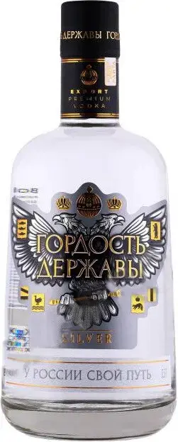 Водка Гордость Державы Серебро, 0.5 л