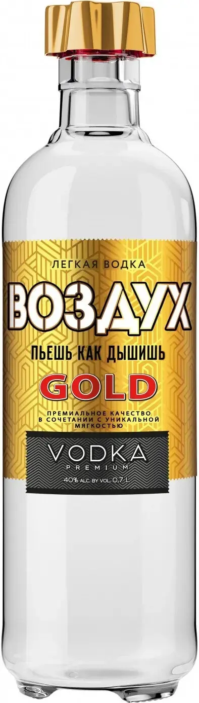 Водка Воздух Голд, 0.7 л