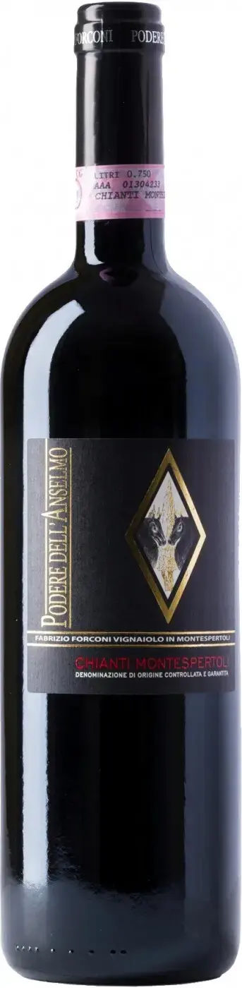 Вино Podere Dell'Anselmo Chianti Montespertoli DOCG, 2020, 0.75 л