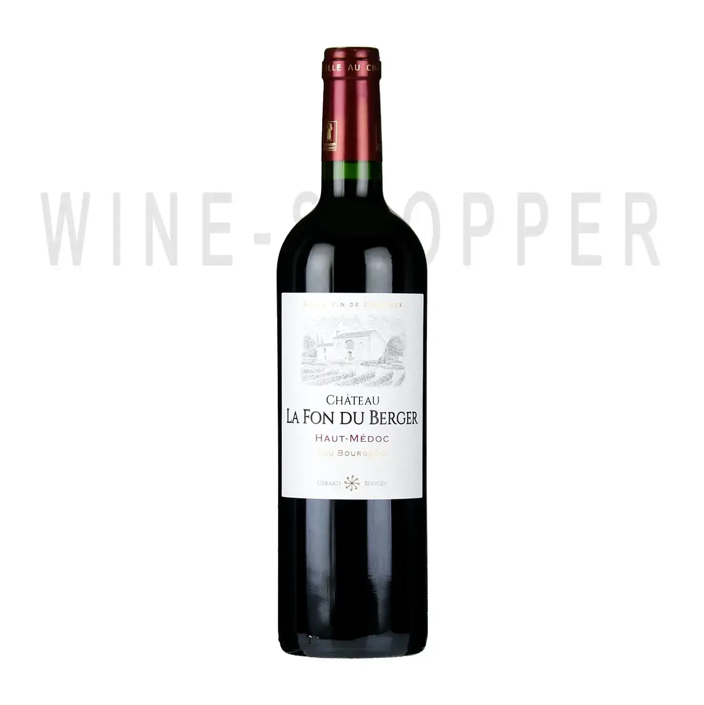 Вино Vignobles Bouges Chateau La Fon du Berger Cru Bourgeois Haut-Medoc AOC 2016 0.75 л