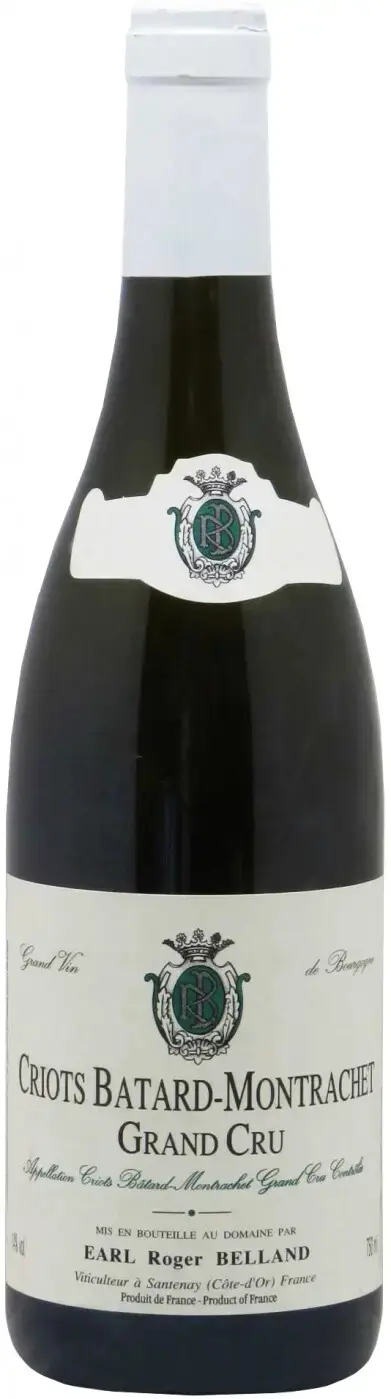 Вино Roger Belland Criots Batard-Montrachet Grand Cru AOC, 2017, 0.75 л