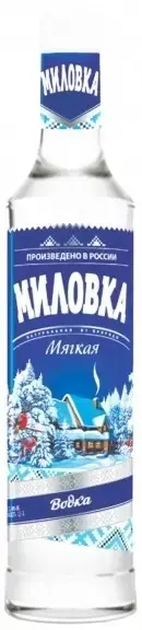 Водка Миловка Мягкая, 0.1 л