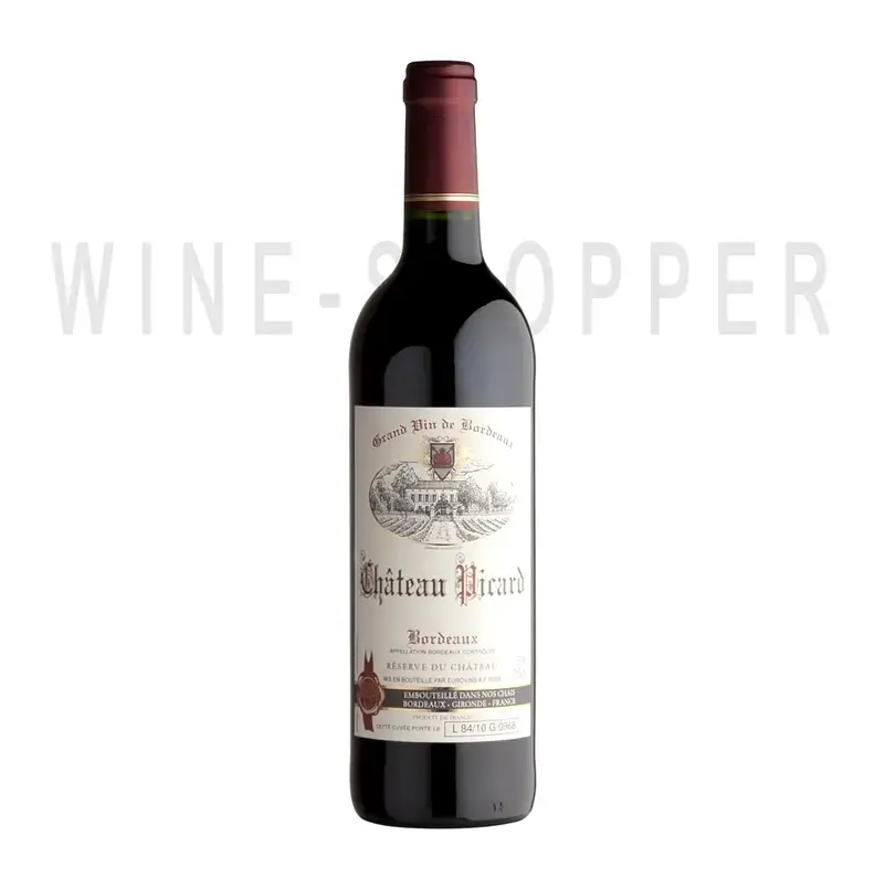 Вино Chateau Picard Bordeaux AOC 2016 0.75 л