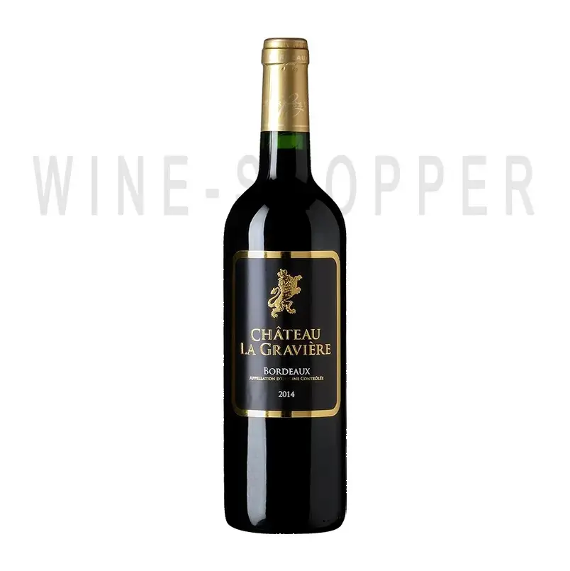 Вино Chateau La Graviere, Bordeaux AOC Rouge 2014 0.75 л