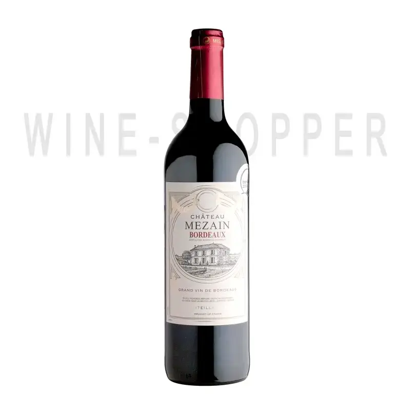 Вино Chateau Mezain Bordeaux AOP Rouge 2015 0.75 л