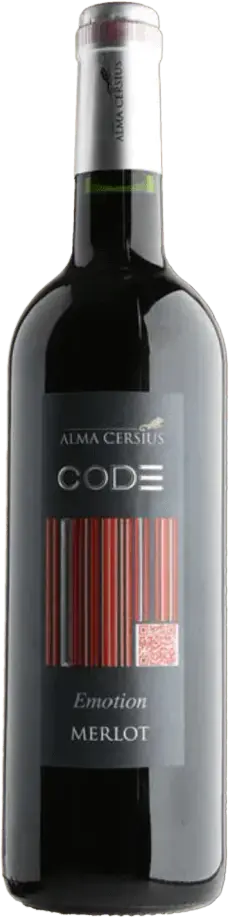 Вино Alma Cersius Code Emotion Merlot Pays d'Oc IGP 0.75 л