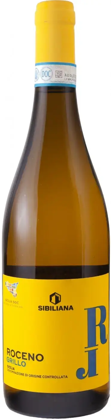 Вино Sibiliana Roceno Grillo Sicilia DOC, 0.75 л