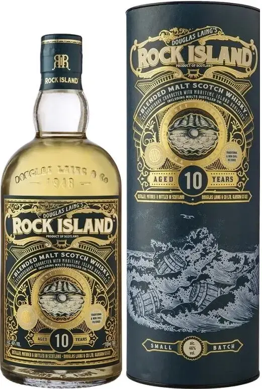 Виски Douglas Laing Rock Island 10 Years, in tube, 0.7 л