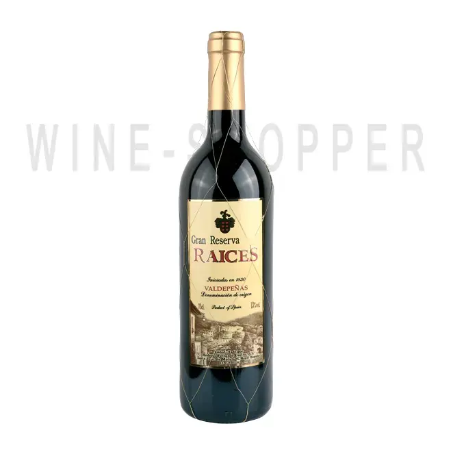 Вино Raices Gran Reserva Valdepenas DO 2011 0.75 л