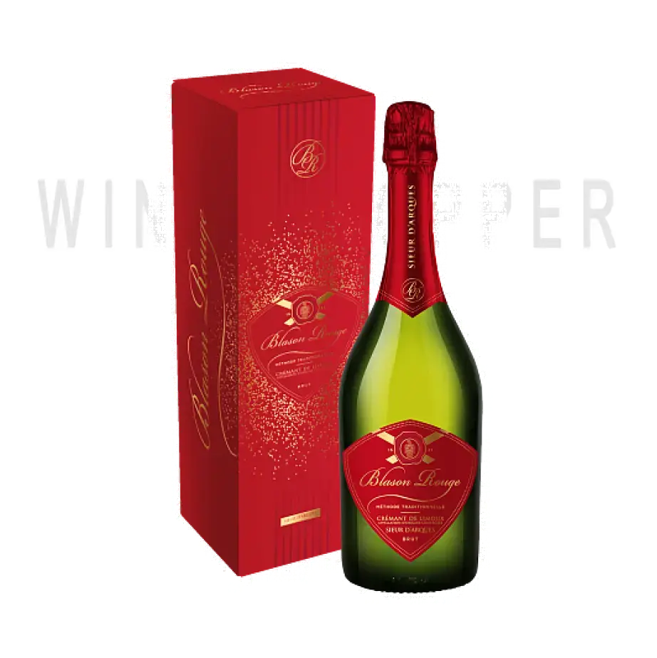 Игристое вино Blason Rouge Cremant de Limoux gift box 0.75 л