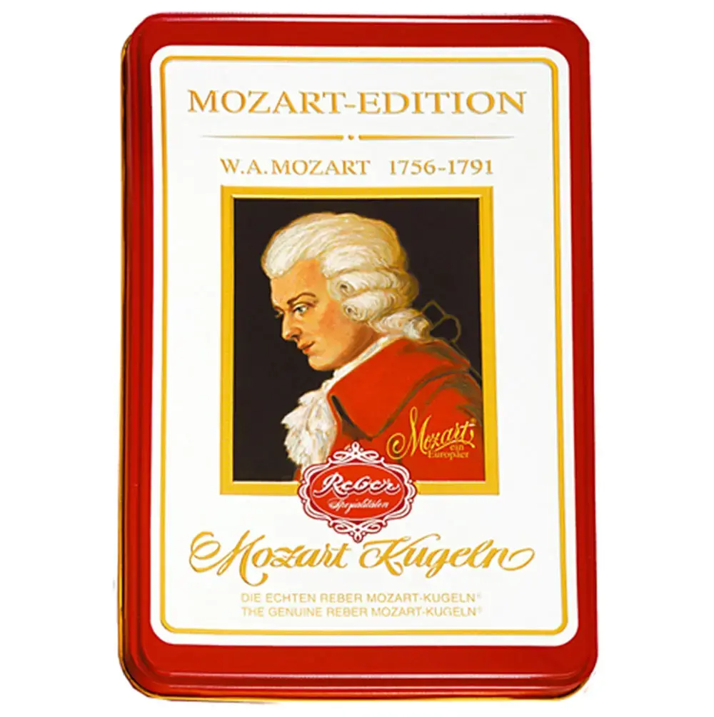  Набор конфет Reber Mozart, в жестяной коробке, 480 г