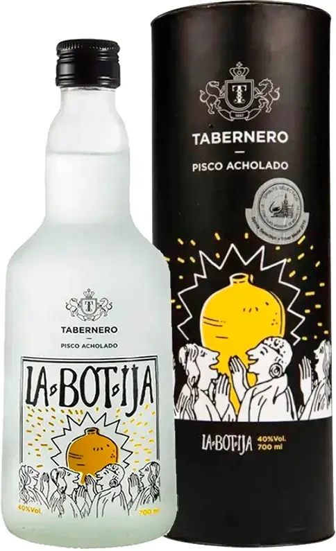 Писко Tabernero La Botija Pisco Acholado, gift tube, 0.7 л