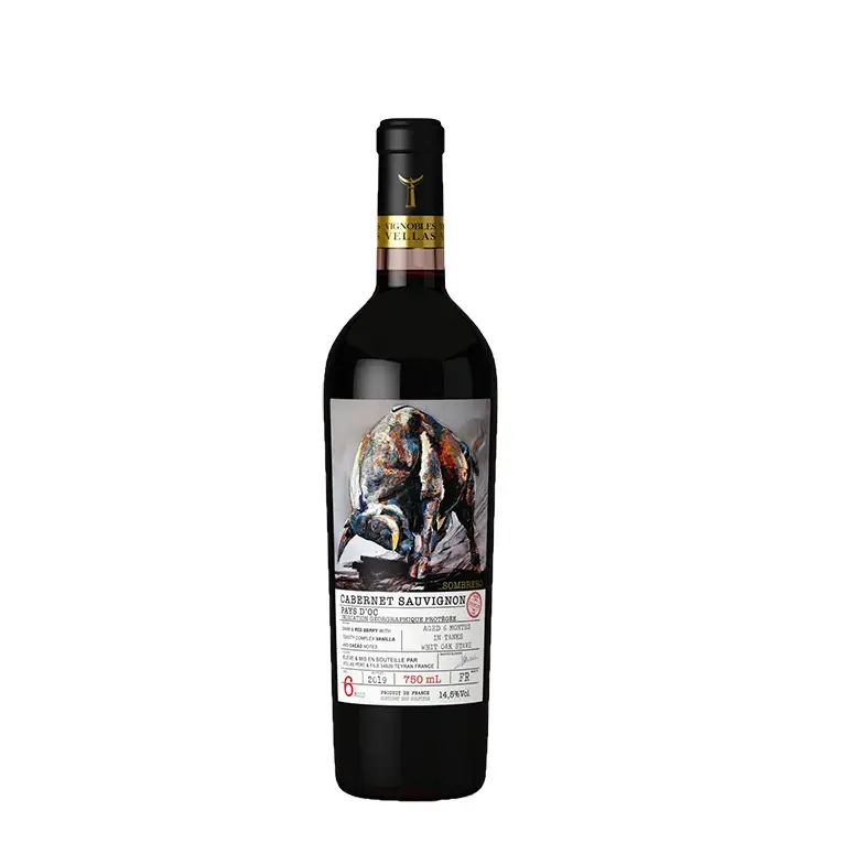 Вино Vellas Sombrero Cabernet Sauvignon, 2021, 0.75 л