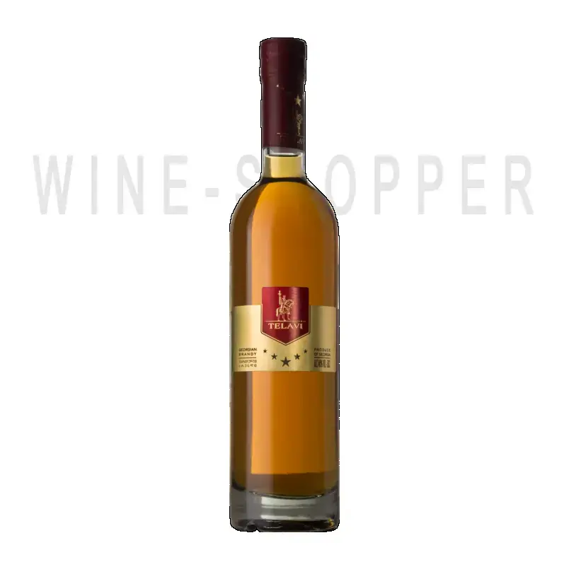 Бренди Brandy Telavi 5 stars 0.5 л