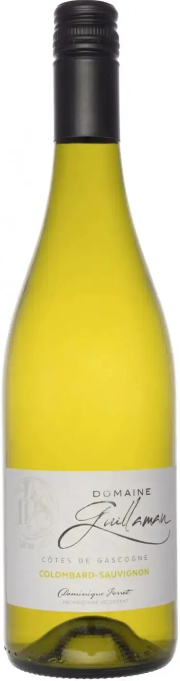 Вино Domaine Guillaman Colombard-Sauvignon Cotes de Gascogne IGP, 2022, 0.75 л
