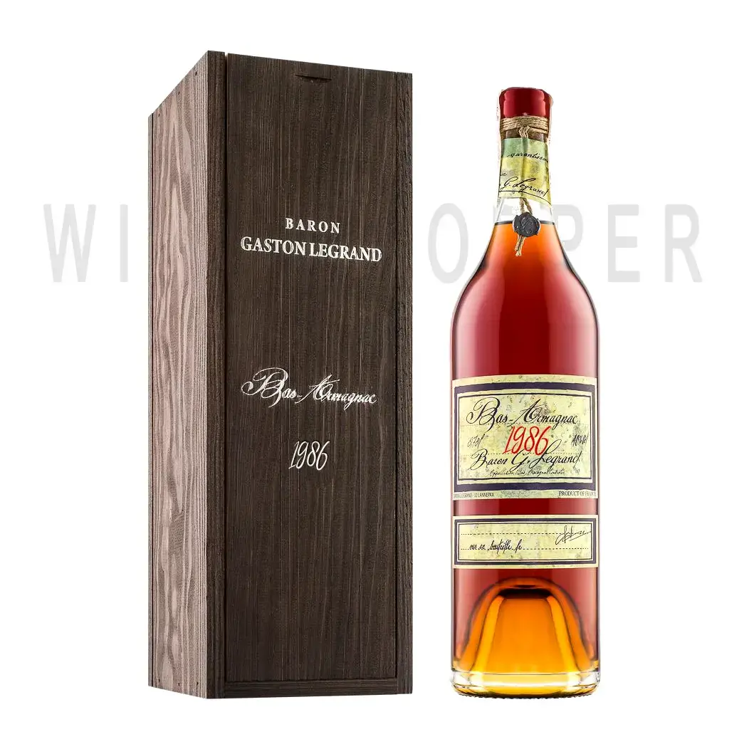 Арманьяк Baron G. Legrand Bas Armagnac in box 1986 0.7 л