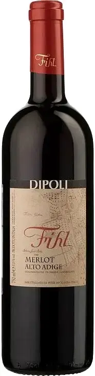  Peter Dipoli Fihl Merlot, Alto Adige DOC, 2019, 0.75 л