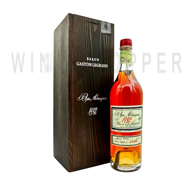 Арманьяк Baron G. Legrand Bas Armagnac in box 1980 0.7 л