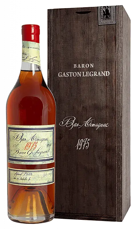 Арманьяк Baron G. Legrand Bas Armagnac in box 1975 0.7 л