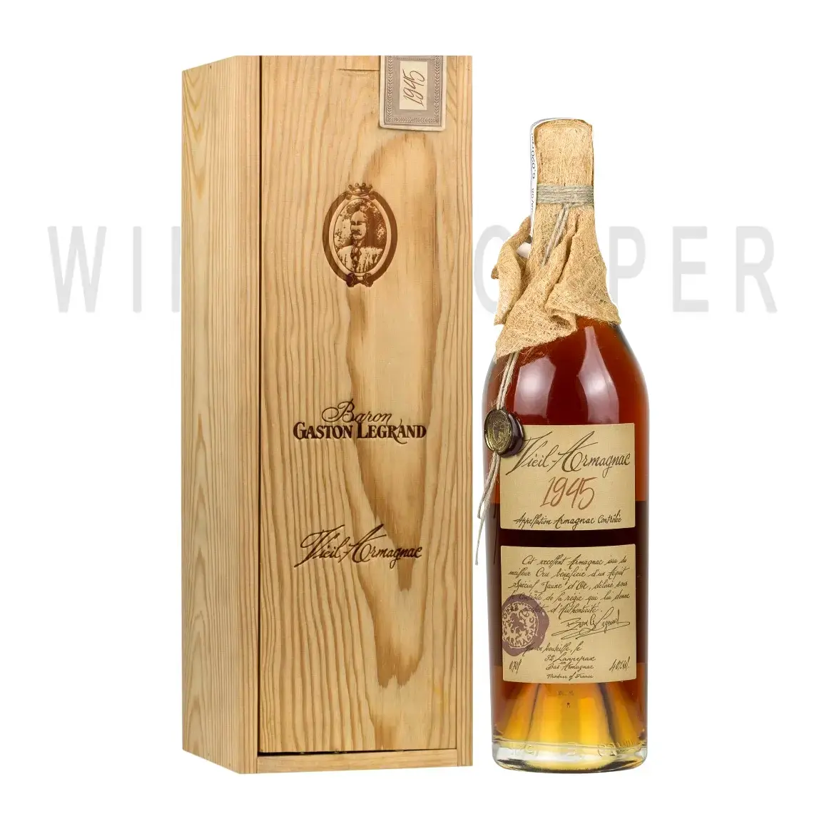 Арманьяк Baron G. Legrand Bas Armagnac in box 1945 0.7 л