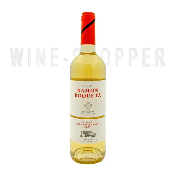 Вино Catalunya DO Ramon Roqueta Chardonnay 2016 0.75 л
