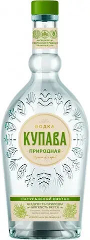 Водка Купава Природная, 0.5 л