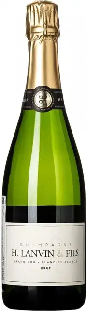 Шампанское Champagne H. Lanvin & Fils Grand Cru Blanc de Blancs Brut, 2014, 0.75 л