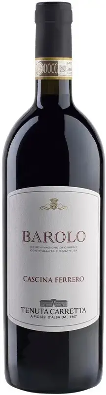 Вино Tenuta Carretta Barolo Cascina Ferrero DOCG, 2020, 0.75 л