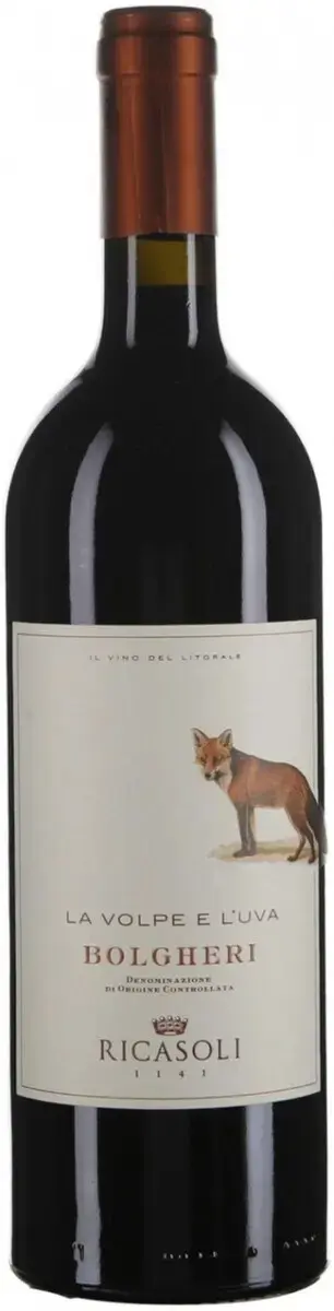 Вино Barone Ricasoli Bolgheri La Volpe e L'Uva DOC, 2022, 0.75 л