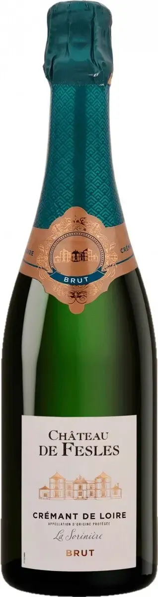 Игристое вино Chateau de Fesles Cremant de Loire La Soriniere AOC Brut, 0.75 л