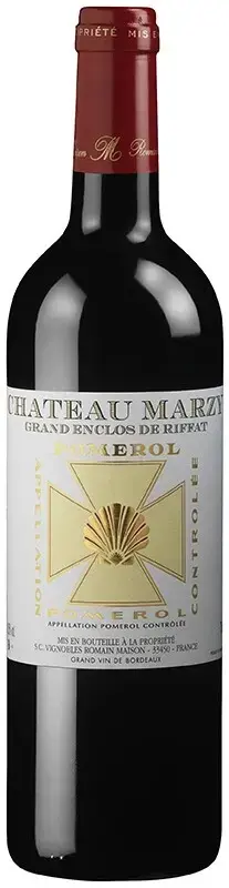 Вино Chateau Marzy Pomerol AOC, 2021, 0.75 л