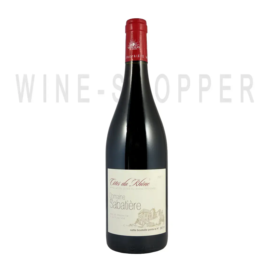 Вино Cotes du Rhone Domaine la Sabatiere 2011 0.75 л