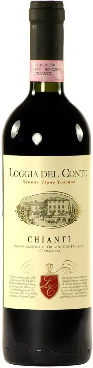 Вино Chiantigiane Loggia Del Conte Chianti DOCG, 0.75 л