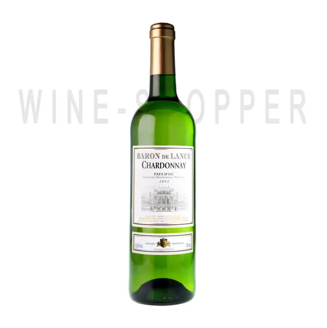 Вино Domaines Montariol Degroote Chardonnay Baron de Lance 2014 0.75 л