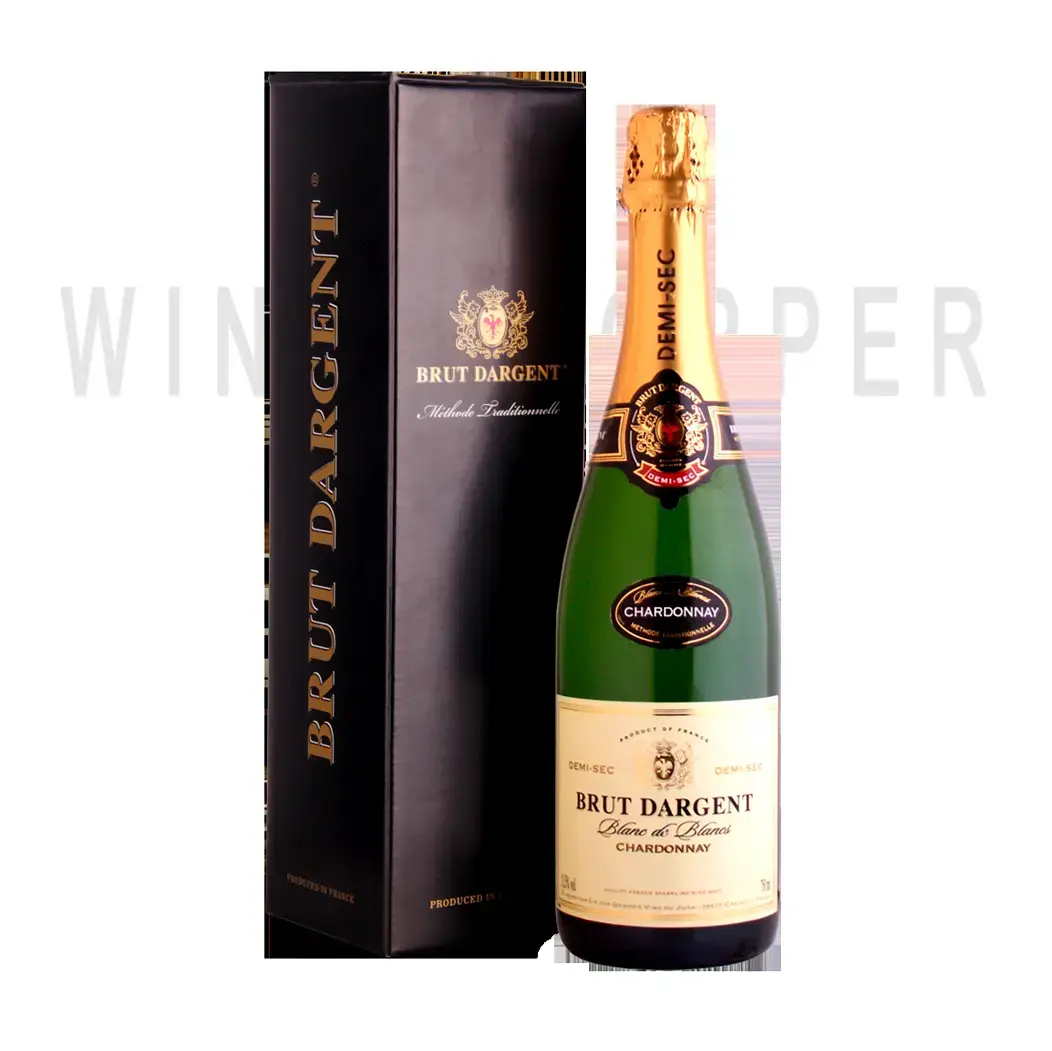 Игристое вино La Maison du Vigneron Brut Dargent Blanc Demi Sec 2013 0.75 л