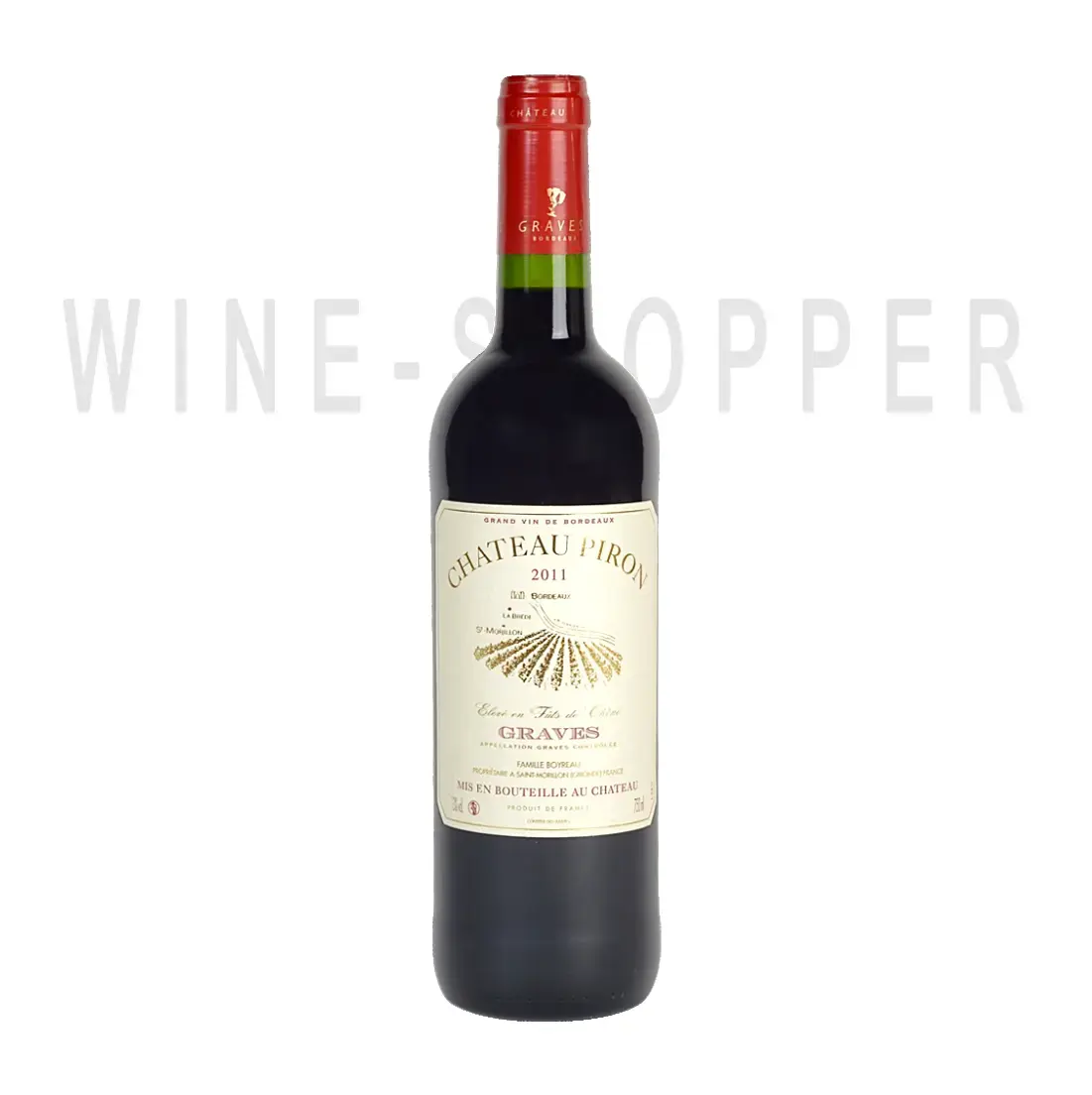 Вино Chateau Piron Rouge 2012 0.75 л