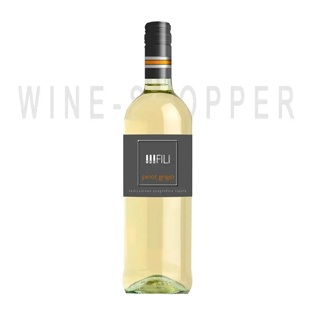 Вино Pinot Grigio Tre Fili IGT Provinciya Pavia 0.75 л