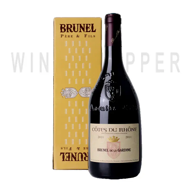 Вино Chateau de la Gardine Cotes du Rhone Brunel 2013 0.75 л
