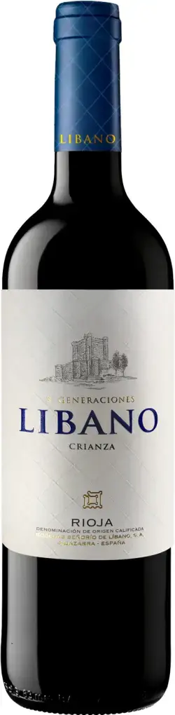 Вино Castillo de Sajazarra Solar de Libano Crianza Rioja, 2019, 1.5 л