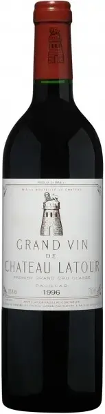 Вино Chateau Latour Pauillac AOC 1-er Grand Cru Classe 1996 0.75 л