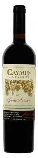Вино Caymus, Special Selection Cabernet Sauvignon 2012 0.75 л
